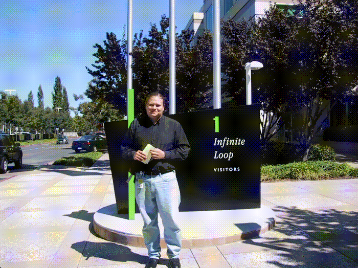 Karl the Intern Summer 2000 at Infinite Loop being sorted by different algorithms
